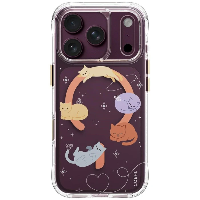 UNIQ Coehl Elysie Apple iPhone 18 Pro / 17 Pro Magnetic Charging whiskered dreams