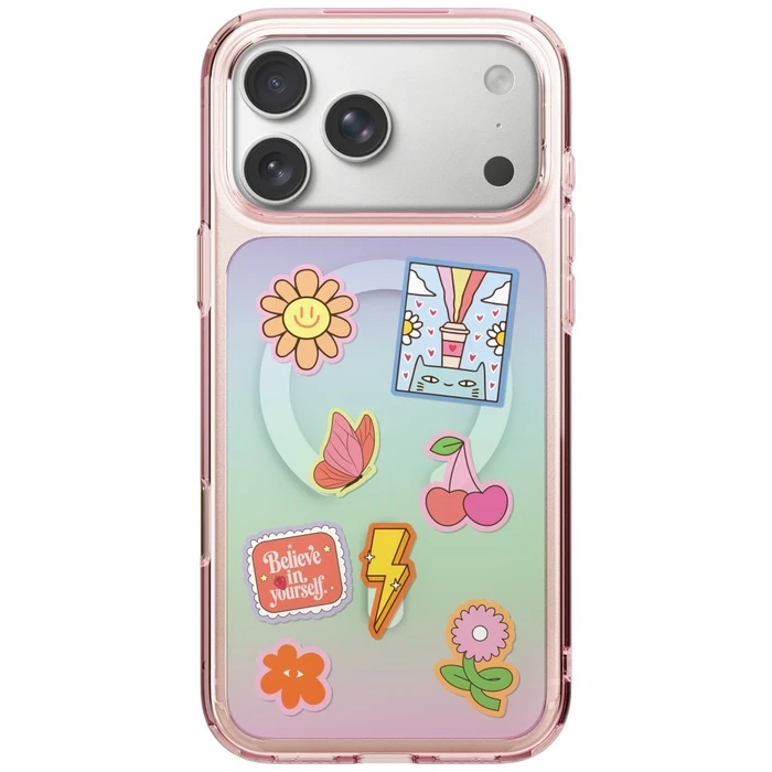 UNIQ Coehl Estelle Apple iPhone 18 Pro / 17 Pro Magnetic Charging pink
