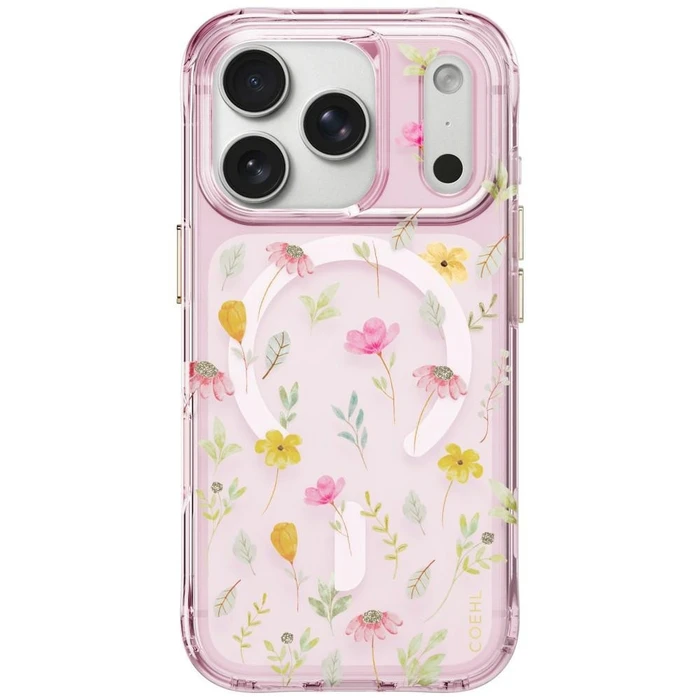 UNIQ Coehl Evie Apple iPhone 18 Pro / 17 Pro Magnetic Charging różowy