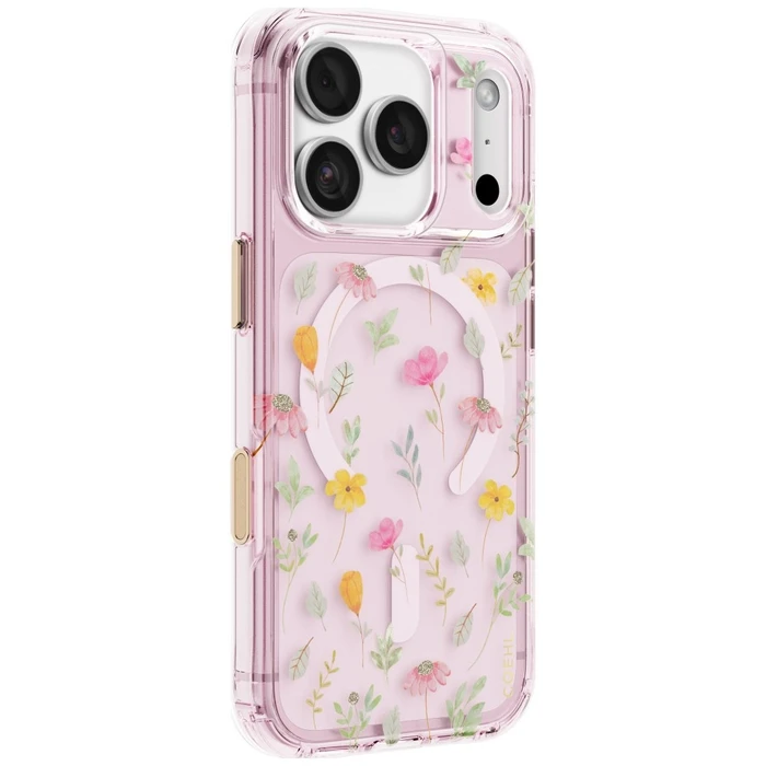 UNIQ Coehl Evie Apple iPhone 18 Pro / 17 Pro Magnetic Charging różowy