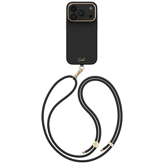 UNIQ Coehl Mirelle Apple iPhone 18 Pro / 17 Pro Magnetic Charging black