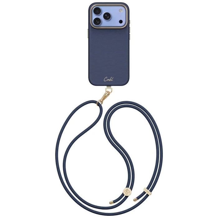 UNIQ Coehl Mirelle Apple iPhone 18 Pro / 17 Pro Magnetic Charging blue