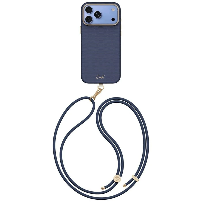 UNIQ Coehl Mirelle Apple iPhone 18 Pro Max / 17 Pro Max Magnetic Charging blue