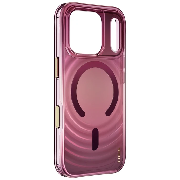 UNIQ Coehl Vela Apple iPhone 18 Pro / 17 Pro Magnetic Charging burgundy