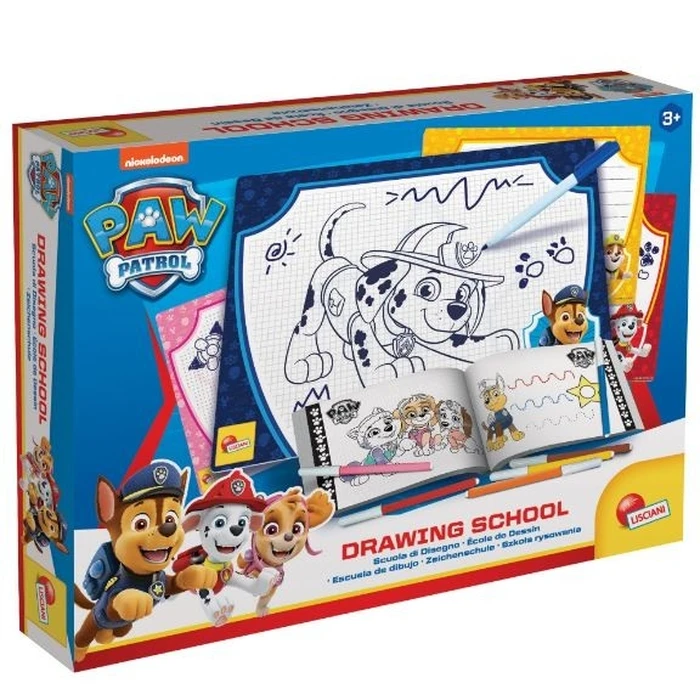 Εκπαιδευτικό Παιχνίδι Lisciani Drawing School - Paw patrol Set