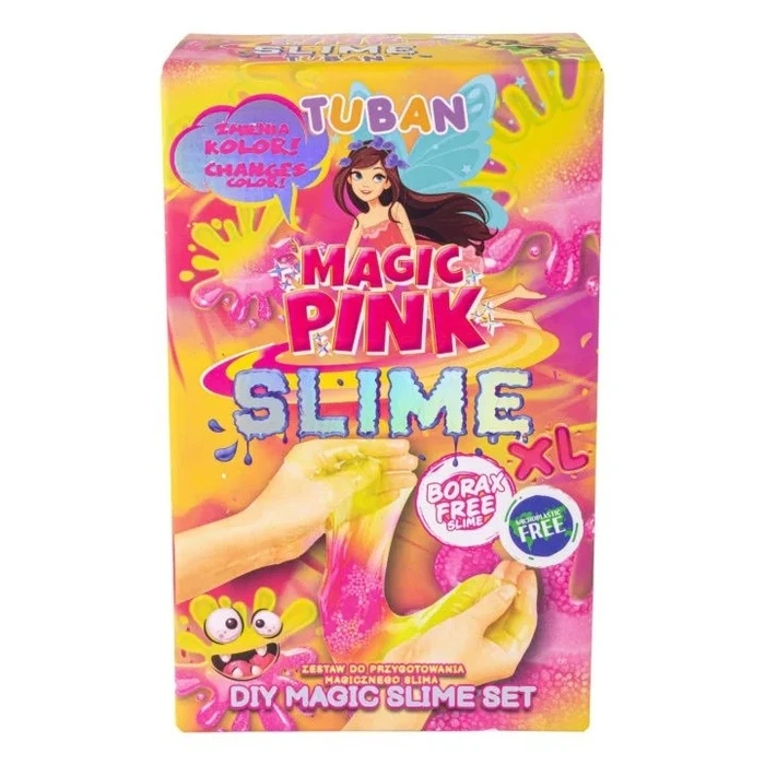 Παιδικές Χειροτεχνίες Tuban Slime DIY set Magic pink XL