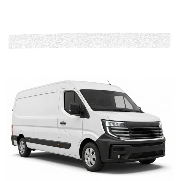 GrizzGlass HeavyDuty White Right Cargo Door Sill Protective Film Nissan Interstar-e 3 (2024-2026)