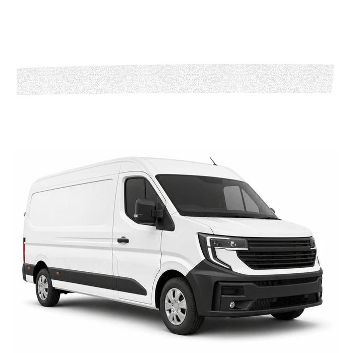 GrizzGlass HeavyDuty White Right Cargo Door Sill Protective Film Renault Master 4 E-Tech (2024-2026)