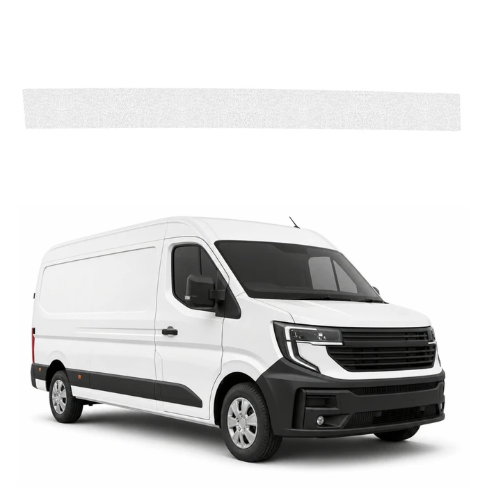 GrizzGlass HeavyDuty Clear Left Cargo Door Sill Protective Film Renault Master 4 (2024-2026)