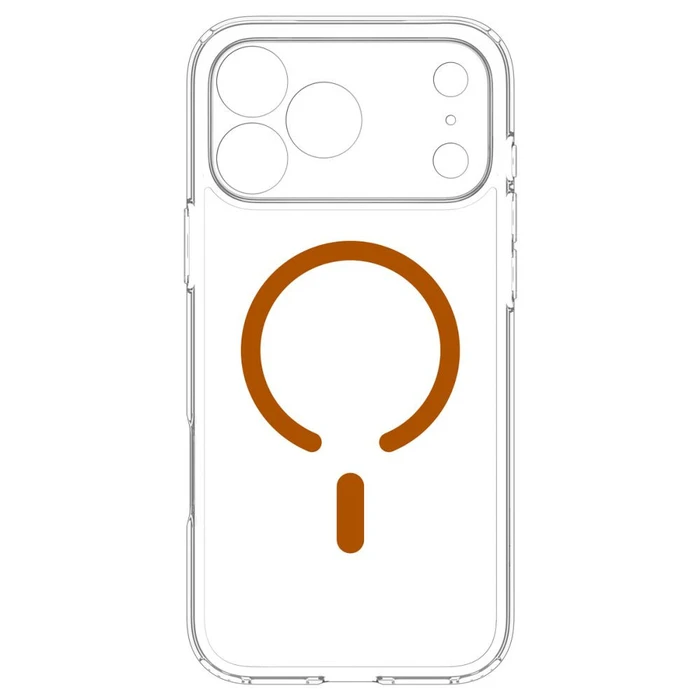 Spigen Ultra Hybrid MagSafe Apple iPhone 17 Pro Max / 18 Pro Max Clear/orange