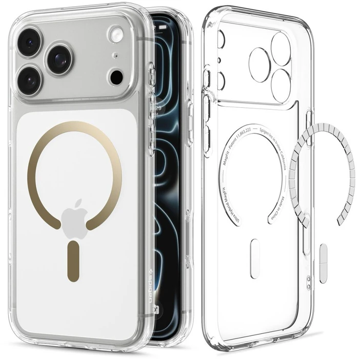 Spigen Ultra Hybrid MagSafe Apple iPhone 17 Pro / 18 Pro Clear/gold