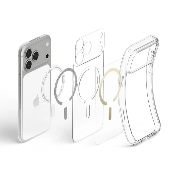 Spigen Ultra Hybrid MagSafe Apple iPhone 17 Pro / 18 Pro Clear/gold