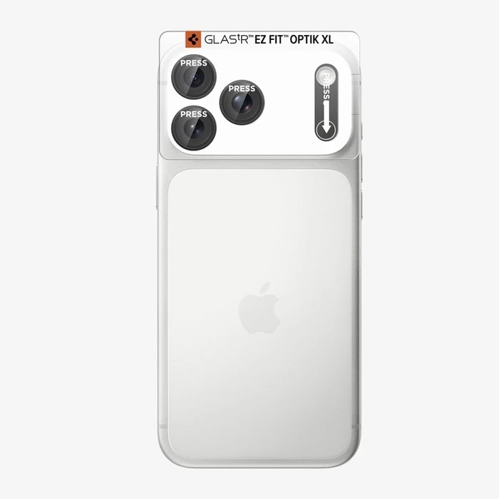 Spigen Optik Pro XL Glas.tr Ez Fit Camera Protector Apple iPhone 18 Pro Dark Grey