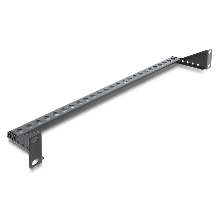 DELOCK Panel Διαχείρισης Καλωδίων 19" 1U (βάθος 40-90mm) Μαύρο Μεταλλικό - 91068