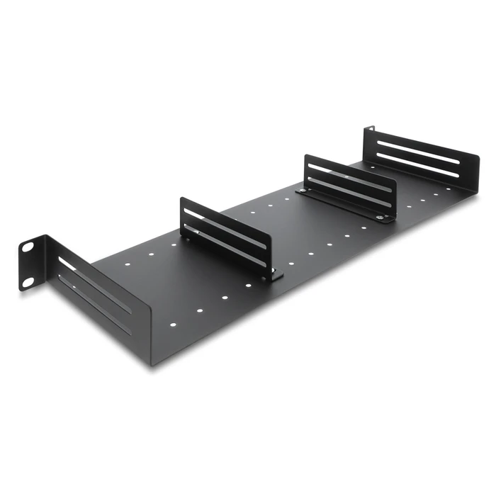 DELOCK 19" Rack Shelf 91069, 1U, 154mm Depth, Black
