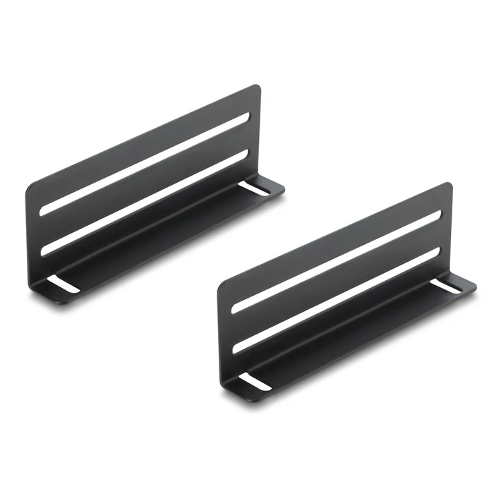 DELOCK 19" Rack Shelf 91069, 1U, 154mm Depth, Black