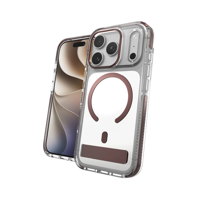 ZAGG Santa Cruz Snap KS Metallic Apple iPhone 18 Pro / 17 Pro MagSafe (burnt copper)