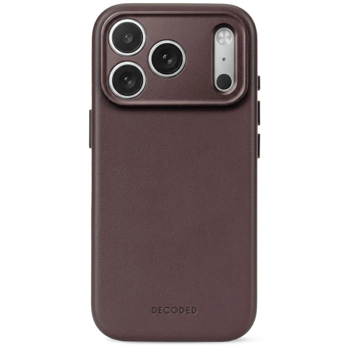 Decoded Leather Backcover Apple iPhone 18 Pro / 17 Pro MagSafe (chocolat brown)