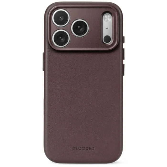 Decoded Leather Backcover Apple iPhone 18 Pro / 17 Pro MagSafe (chocolat brown)