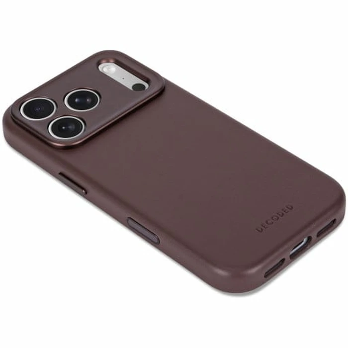 Decoded Leather Backcover Apple iPhone 18 Pro / 17 Pro MagSafe (chocolat brown)