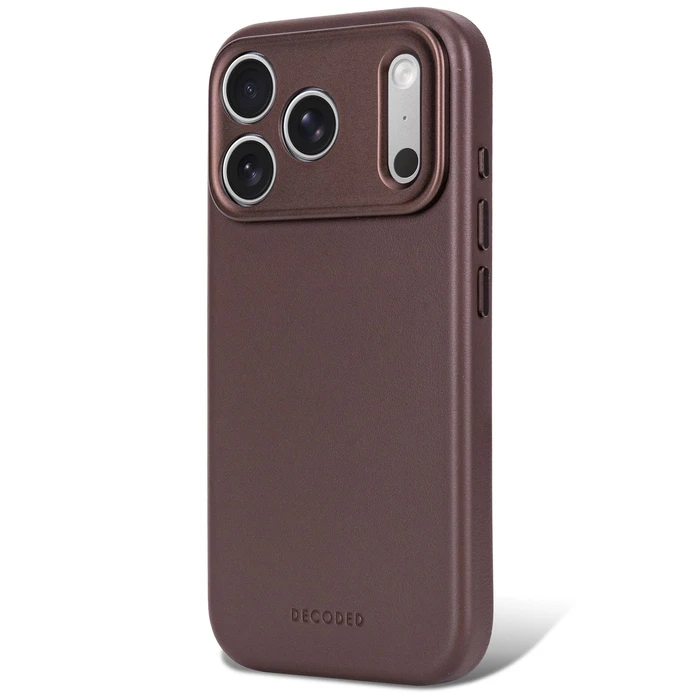 Decoded Leather Backcover Apple iPhone 18 Pro / 17 Pro MagSafe (chocolat brown)