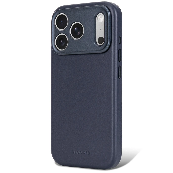 Decoded Leather Backcover Apple iPhone 18 Pro / 17 Pro MagSafe (midnight)