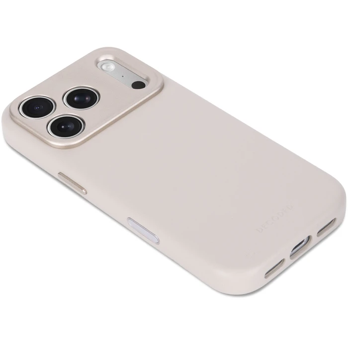 Decoded Leather Backcover Apple iPhone 18 Pro / 17 Pro MagSafe (taupe)