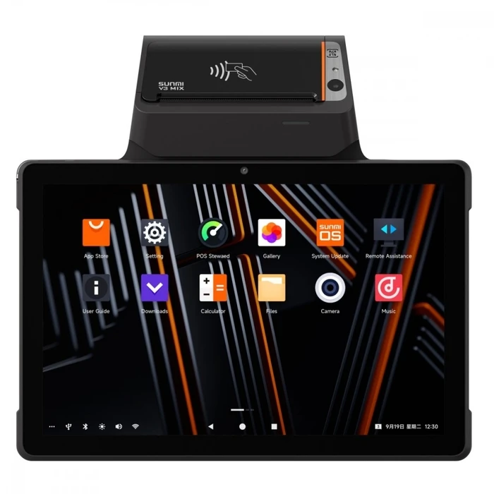 POS Sunmi Mobile V3 Mix Gms, Android 13, 4/32gb, 2+0.3 Mp Camera, 4g, Finger Sensor, 80mm Printer, Sunmi 1101 Scanner