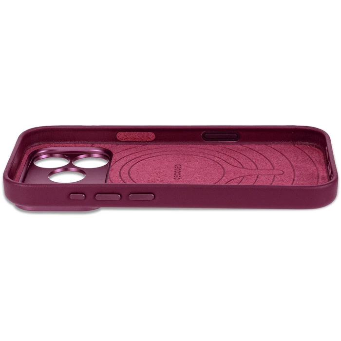 Decoded Leather Backcover Apple iPhone 18 Pro / 17 Pro MagSafe (aubergine)