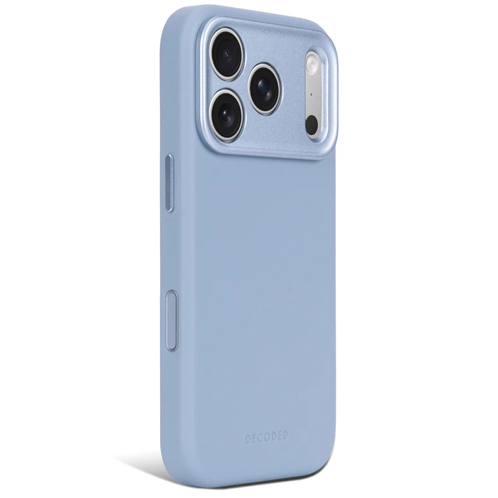 Decoded Leather Backcover Apple iPhone 18 Pro / 17 Pro MagSafe (sky blue)