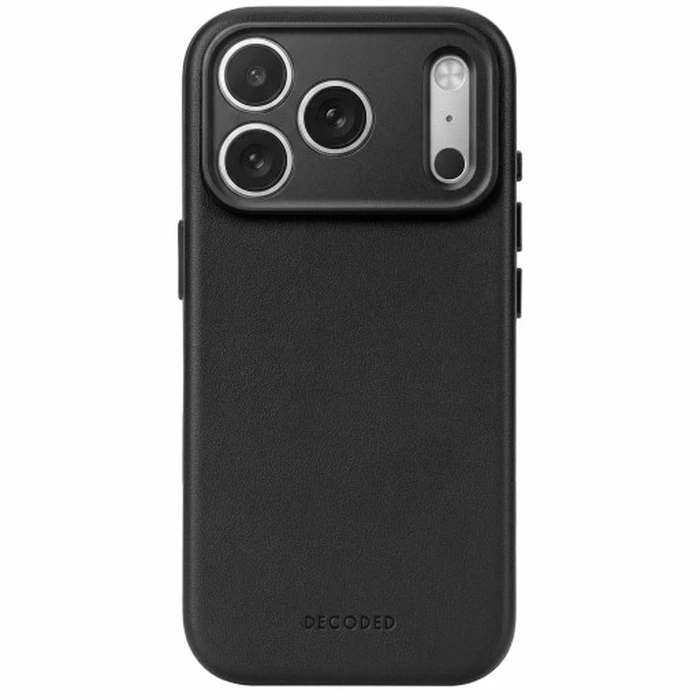 Decoded Leather Backcover Apple iPhone 18 Pro Max / 17 Pro Max MagSafe (black)
