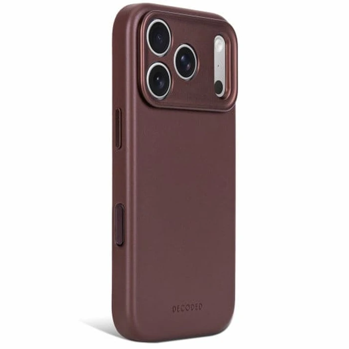 Decoded Leather Backcover Apple iPhone 18 Pro Max / 17 Pro Max MagSafe (chocolat brown)