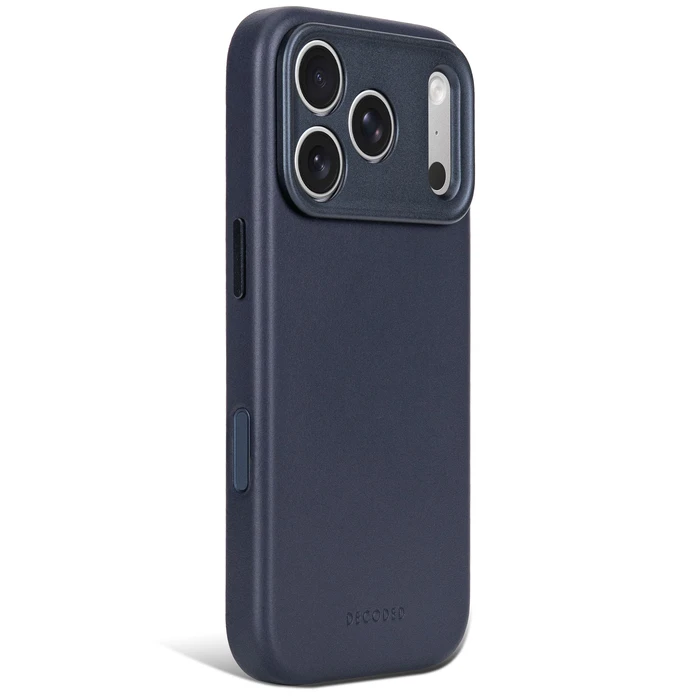 Decoded Leather Backcover Apple iPhone 18 Pro Max / 17 Pro Max MagSafe (midnight)