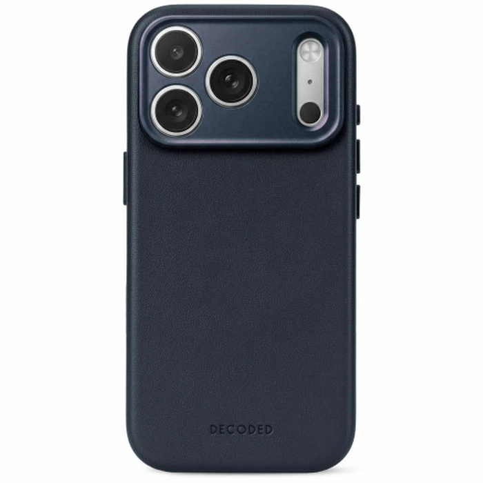 Decoded Leather Backcover Apple iPhone 18 Pro Max / 17 Pro Max MagSafe (midnight)