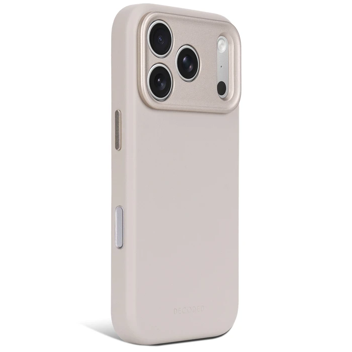 Decoded Leather Backcover Apple iPhone 18 Pro Max / 17 Pro Max MagSafe (taupe)