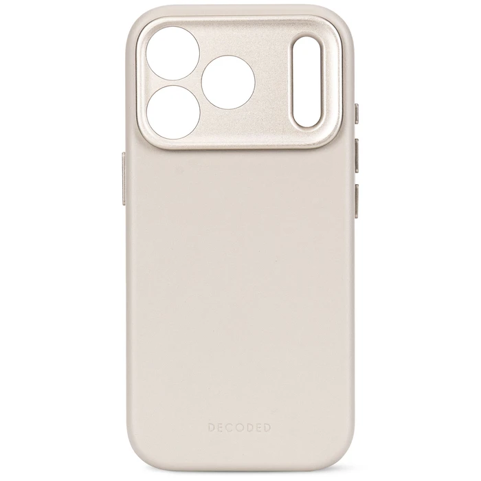 Decoded Leather Backcover Apple iPhone 18 Pro Max / 17 Pro Max MagSafe (taupe)