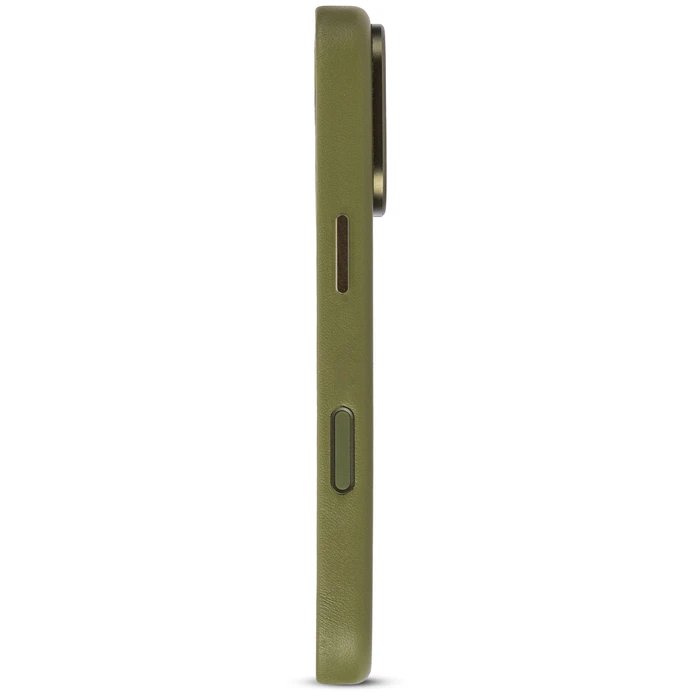 Decoded Leather Backcover Apple iPhone 18 Pro Max / 17 Pro Max MagSafe (moss green)