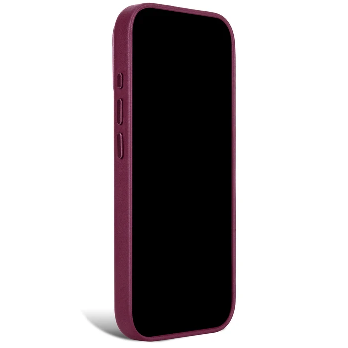 Decoded Leather Backcover Apple iPhone 18 Pro Max / 17 Pro Max MagSafe (aubergine)