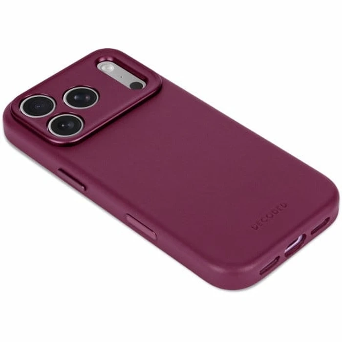 Decoded Leather Backcover Apple iPhone 18 Pro Max / 17 Pro Max MagSafe (aubergine)