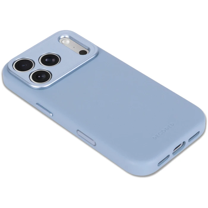 Decoded Leather Backcover Apple iPhone 18 Pro Max / 17 Pro Max MagSafe (sky blue)