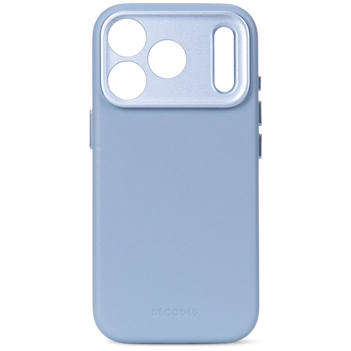 Decoded Leather Backcover Apple iPhone 18 Pro Max / 17 Pro Max MagSafe (sky blue)