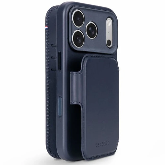 Decoded Leather Detachable Wallet Apple iPhone 18 Pro Max / 17 Pro Max MagSafe (midnight)