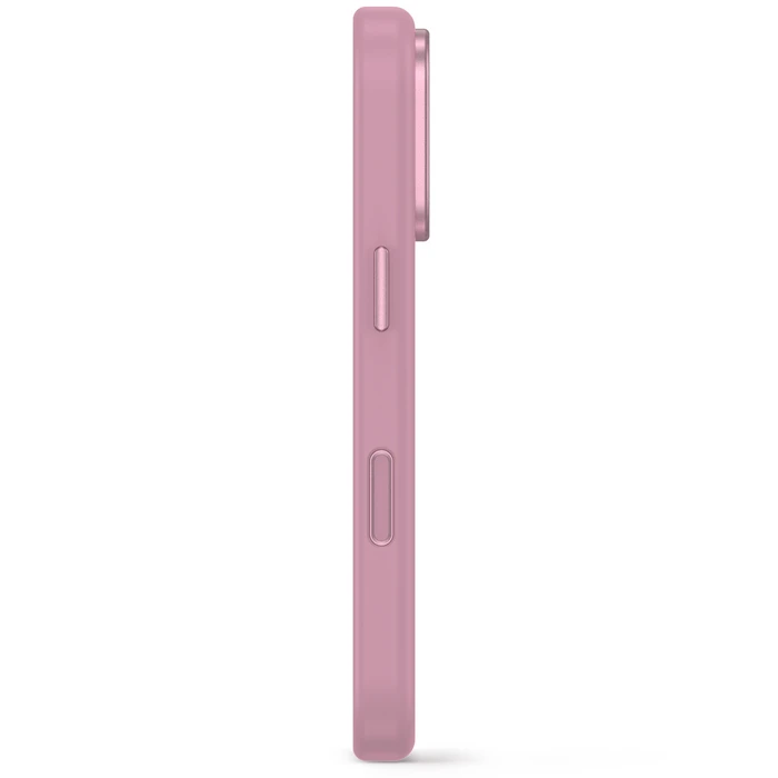 Decoded AntiMicrobial Silicone Backcover Apple iPhone 18 Pro / 17 Pro MagSafe (rose quartz)