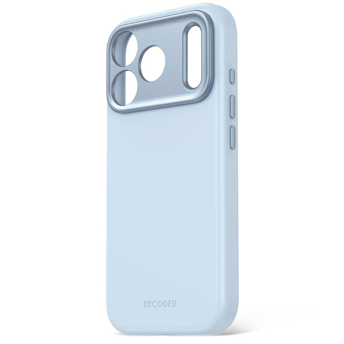 Decoded AntiMicrobial Silicone Backcover Apple iPhone 18 Pro / 17 Pro MagSafe (sky blue)