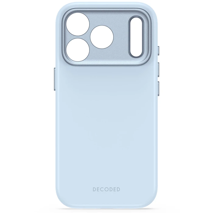 Decoded AntiMicrobial Silicone Backcover Apple iPhone 18 Pro / 17 Pro MagSafe (sky blue)