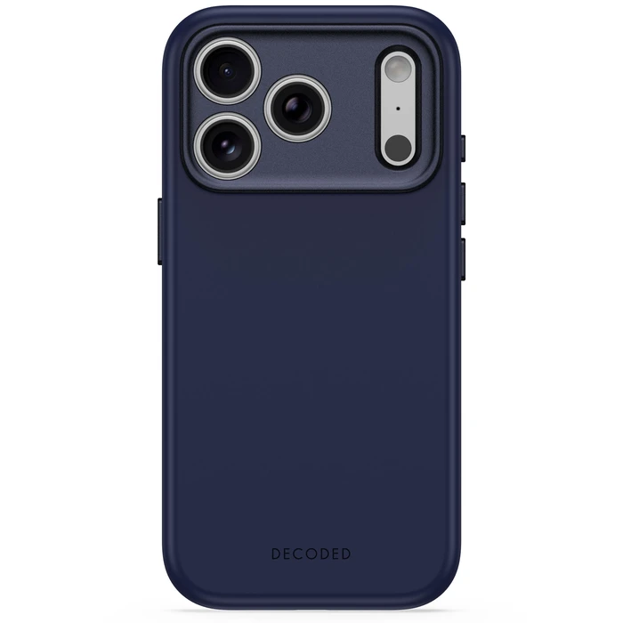 Decoded AntiMicrobial Silicone Backcover Apple iPhone 18 Pro / 17 Pro MagSafe (atlantic blue)
