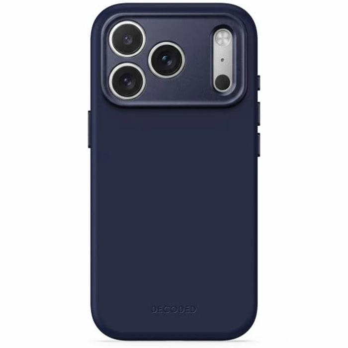 Decoded AntiMicrobial Silicone Backcover Apple iPhone 18 Pro / 17 Pro MagSafe (atlantic blue)