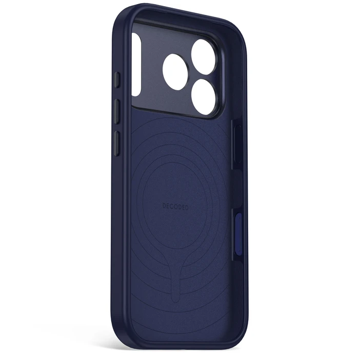 Decoded AntiMicrobial Silicone Backcover Apple iPhone 18 Pro / 17 Pro MagSafe (atlantic blue)