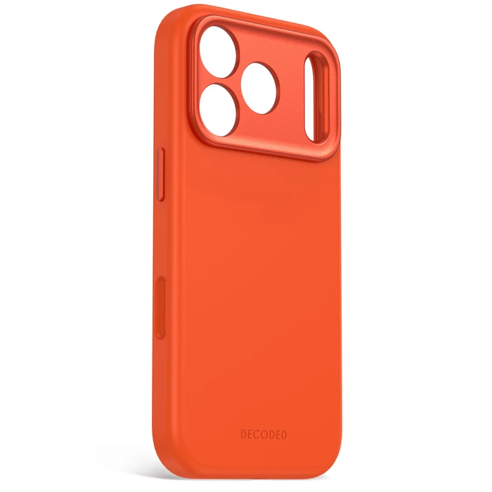 Decoded AntiMicrobial Silicone Backcover Apple iPhone 18 Pro / 17 Pro MagSafe (terracotta)