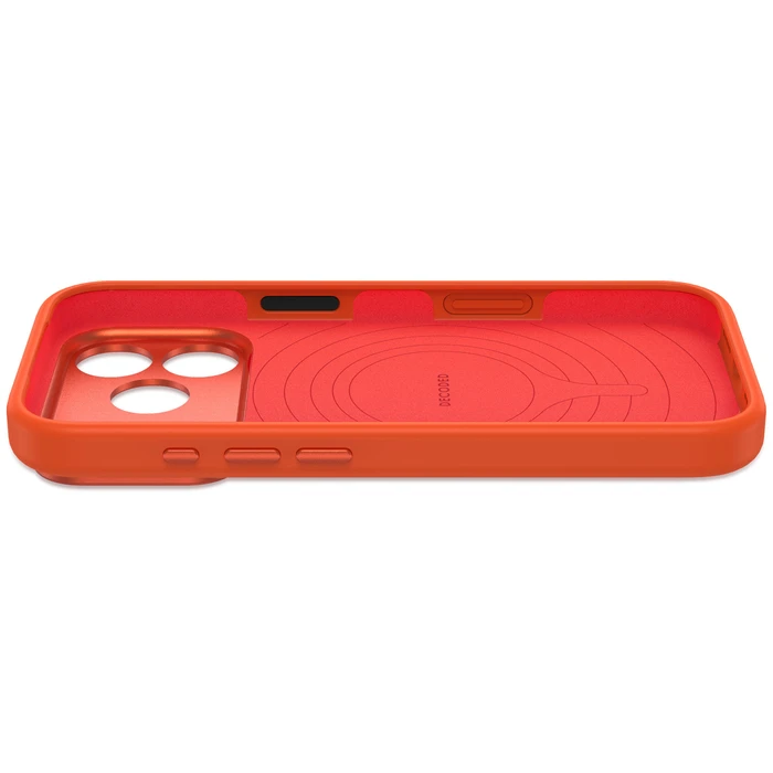 Decoded AntiMicrobial Silicone Backcover Apple iPhone 18 Pro / 17 Pro MagSafe (terracotta)